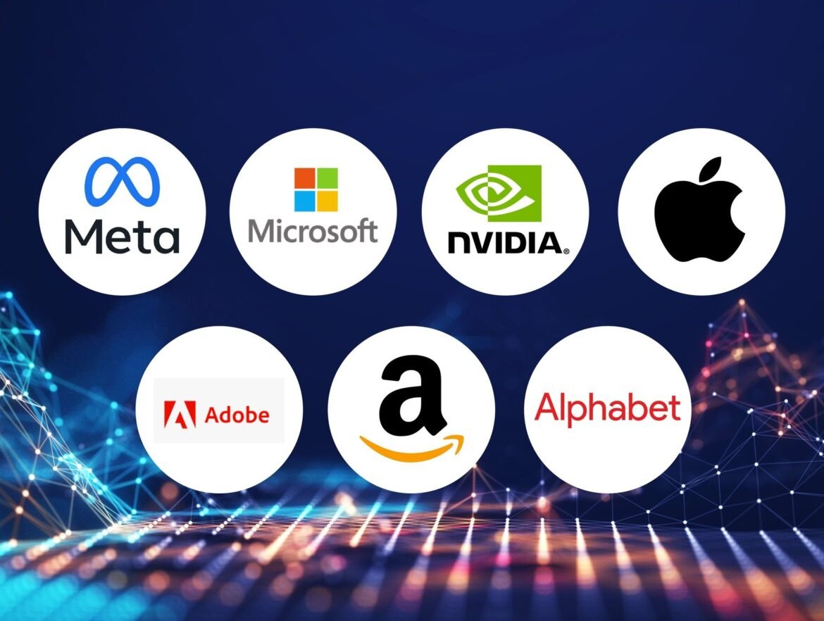 Microsoft Dividends vs other US tech stocks Comparison of Microsoft dividends versus other US tech stocks, illustrating the performance and dividend yields of major technology companies.